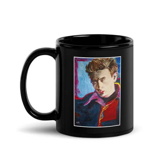 James Dean - Black Mug