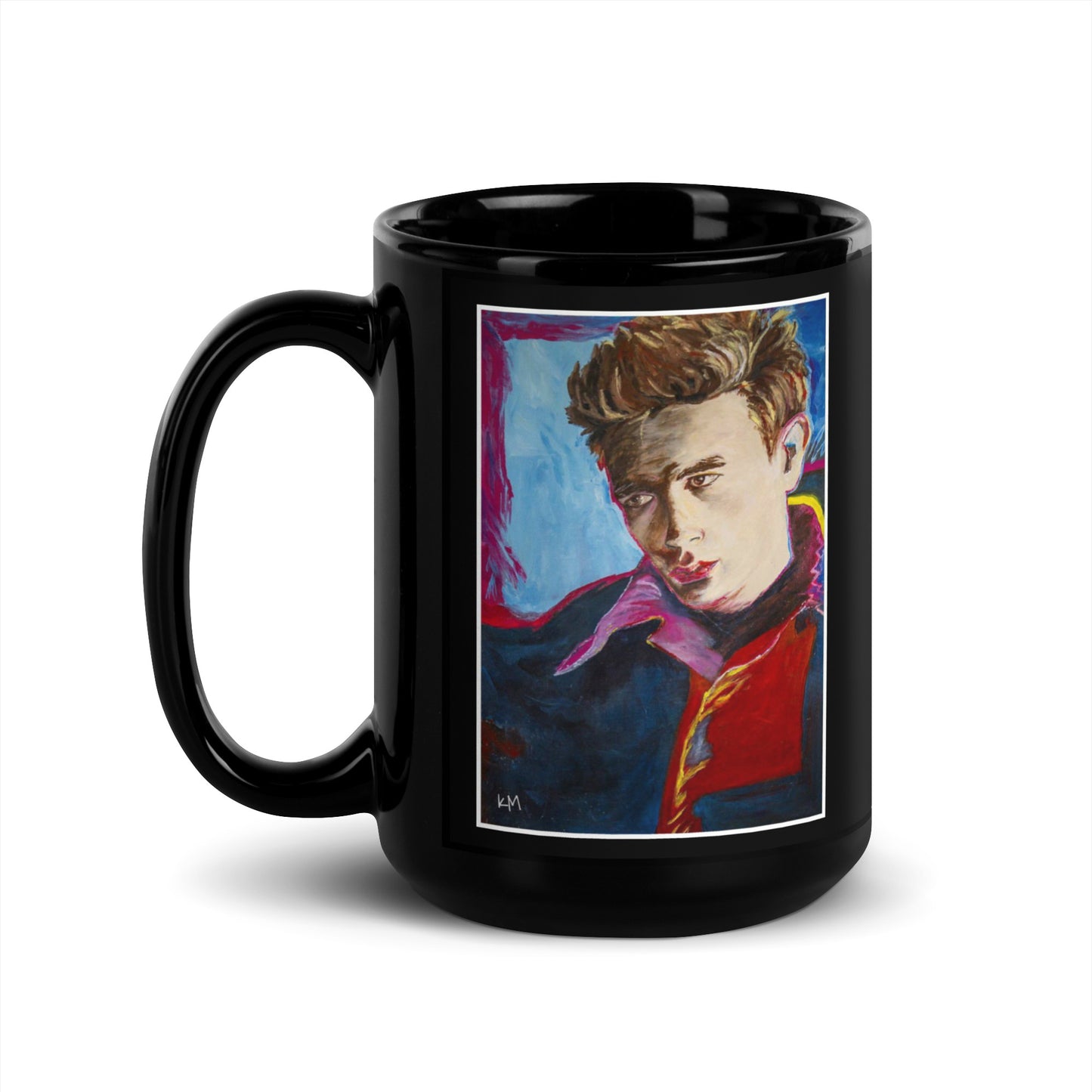 James Dean - Black Mug