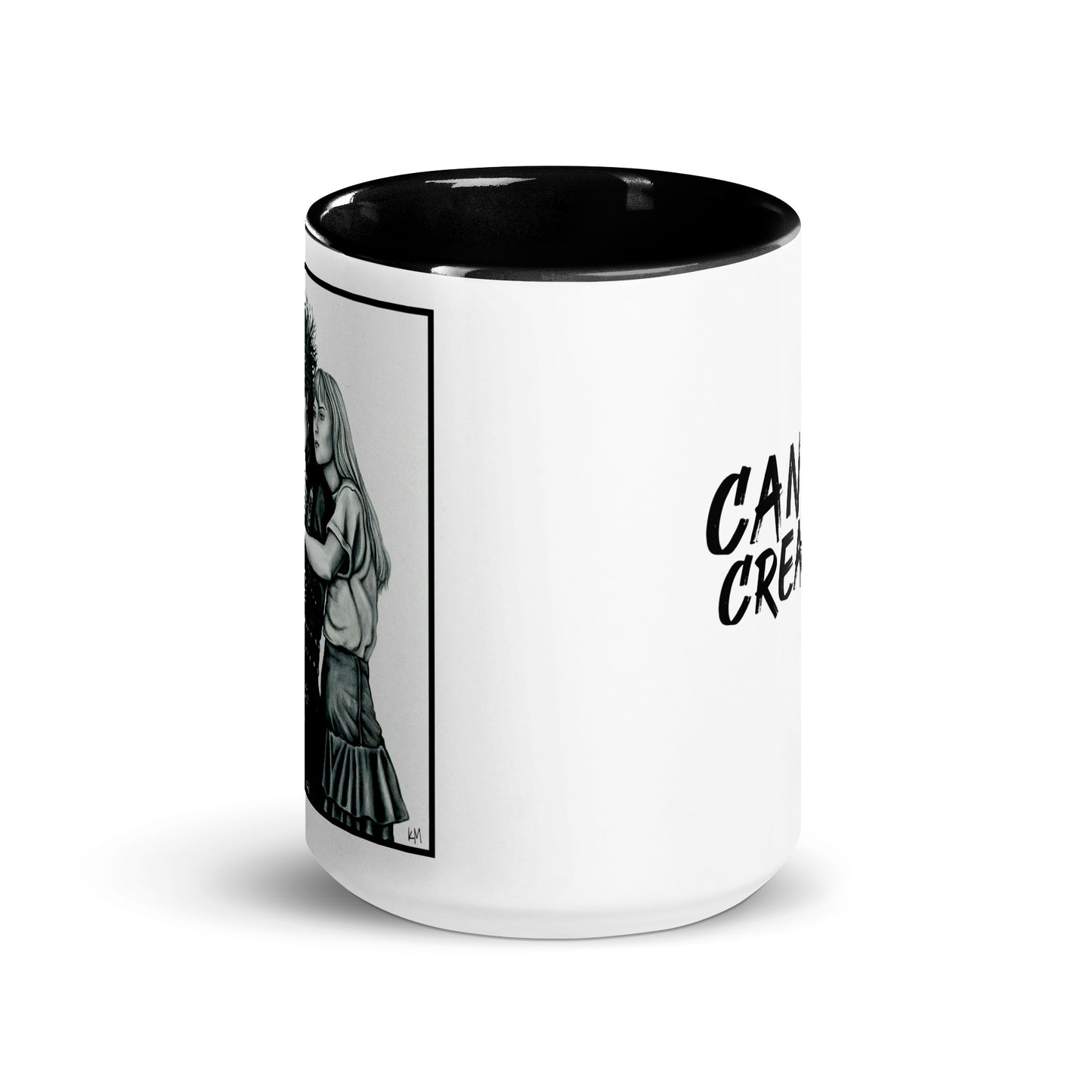 Edward Scissorhands - White Mug w/ Black